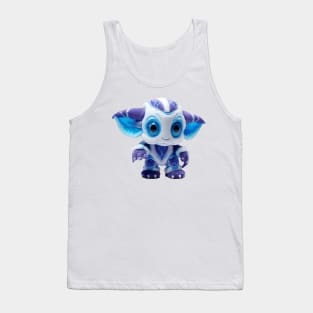 Cute Purple Alien Plushie Design Tank Top